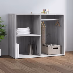 Dites adieu à la perte d'objets et apportez chez vous cette armoire de dressing élégante et fonctionnelle ! Elle combine desi ...