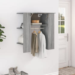 Vidaxl - Armoire de couloir Sonoma gris 97,5x37x99 cm Bois d'ingénierie