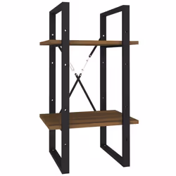 VidaXL 821302, Marron, Chêne, Métal, Bois, 400 mm, 300 mm, 700 mm