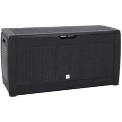 Vidaxl - Boîte de stockage jardin Anthracite 119x48x60 cm Polypropylène