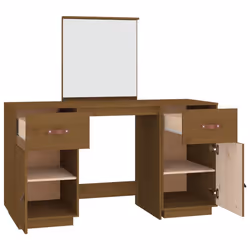 VidaXL 3107837 coiffeuse et ensemble de coiffeuses pour chambre à coucher - Vue supplémentaire 7
