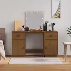 VidaXL 3107842 coiffeuse et ensemble de coiffeuses pour chambre à coucher