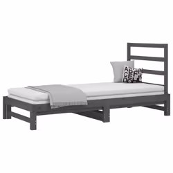 VidaXL 3108304 canapé lit sofa Gris