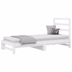 VidaXL 3108313 canapé lit sofa Blanc
