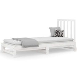 VidaXL 3108318 canapé lit sofa Blanc