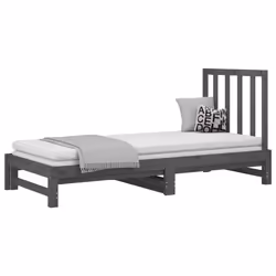 VidaXL 3108319 canapé lit sofa Gris