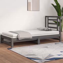VidaXL 3108604 canapé lit sofa Gris