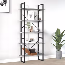 Créez un rangement supplémentaire dans votre maison ou bureau avec cette armoire à livres à 5 niveaux ! Vous y trouverez un e ...