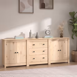 Rangez vos objets précieux de manière élégante. Ce buffet est idéal pour tout salon, chambre à coucher ou bureau moderne pour ...