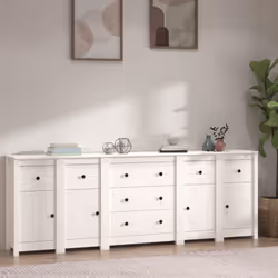 Rangez vos objets précieux de manière élégante. Ce buffet est idéal pour tout salon, chambre à coucher ou bureau moderne pour ...