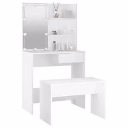 VidaXL 3114107 coiffeuse et ensemble de coiffeuses pour chambre à coucher - Vue supplémentaire 5