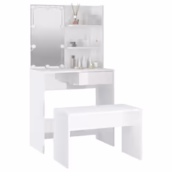 VidaXL 3114111 coiffeuse et ensemble de coiffeuses pour chambre à coucher - Vue supplémentaire 4