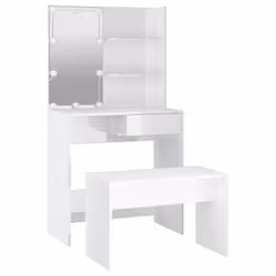 VidaXL 3114111 coiffeuse et ensemble de coiffeuses pour chambre à coucher - Vue supplémentaire 5