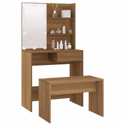 VidaXL 3114114 coiffeuse et ensemble de coiffeuses pour chambre à coucher - Vue supplémentaire 4
