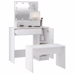 VidaXL 3114115 coiffeuse et ensemble de coiffeuses pour chambre à coucher - Vue supplémentaire 4