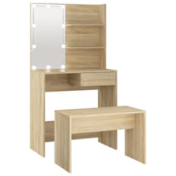 VidaXL 3114117 coiffeuse et ensemble de coiffeuses pour chambre à coucher