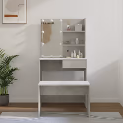 VidaXL 3114118 coiffeuse et ensemble de coiffeuses pour chambre à coucher - Vue supplémentaire 2