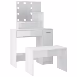 VidaXL 3114119, Blanc, Bois, 1 pièce(s)