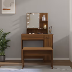 VidaXL 3114122 coiffeuse et ensemble de coiffeuses pour chambre à coucher - Vue supplémentaire 2