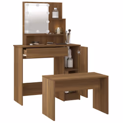 VidaXL 3114122 coiffeuse et ensemble de coiffeuses pour chambre à coucher - Vue supplémentaire 4
