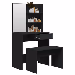 VidaXL 3114140 coiffeuse et ensemble de coiffeuses pour chambre à coucher - Vue supplémentaire 4