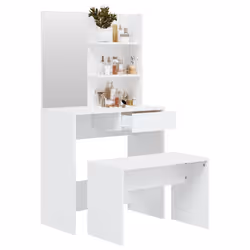 VidaXL 3114143 coiffeuse et ensemble de coiffeuses pour chambre à coucher - Vue supplémentaire 4