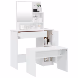VidaXL 3114151 coiffeuse et ensemble de coiffeuses pour chambre à coucher - Vue supplémentaire 4