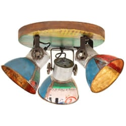 Vidaxl - Plafonnier industriel 25 w Multicolore 42x25 cm E27