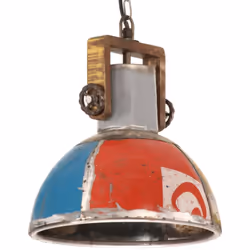 Cette lampe suspendue, avec une longueur totale de 101 cm et un diamètre de 36 cm de l'abat-jour, est définitivement un point ...