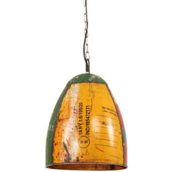 Vidaxl - Lampe suspendue industrielle 25 w Multicolore Ronde 32 cm E27