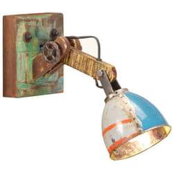 Applique Style industriel Multicolore Ronde E27 Vidaxl