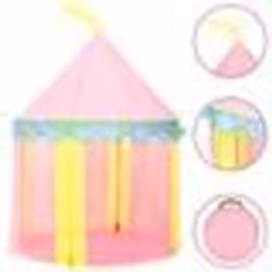 vidaXL Tente de jeu pour enfants Rose 100x100x127 cm