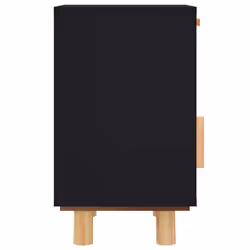 VidaXL 345608 Table de nuit et table de chevet Noir - Vue supplémentaire 6