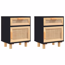 VidaXL 345609, Noir, 345 x 250 x 90 mm, 400 mm, 300 mm, 500 mm, 2 pièce(s)