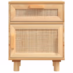 VidaXL 345610 Table de nuit et table de chevet Marron - Vue supplémentaire 4