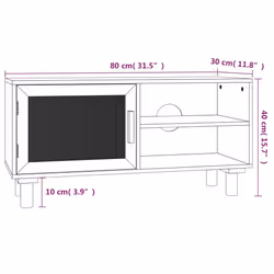 VidaXL 345613 Support TV et centre de divertissement - Vue supplémentaire 8