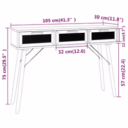 VidaXL 345628 Table à café, latérale et de salon - Vue supplémentaire 6