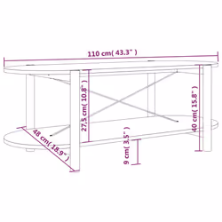 VidaXL 345688 Table à café, latérale et de salon - Vue supplémentaire 7