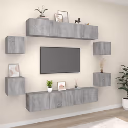 VidaXL 3114220 Support TV et centre de divertissement