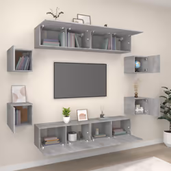 VidaXL 3114220 Support TV et centre de divertissement