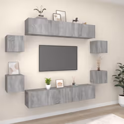 VidaXL 3114228 Support TV et centre de divertissement