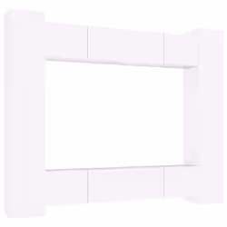 VidaXL 3114230, Blanc, Bois, Bois, 800 mm, 8 pièce(s)