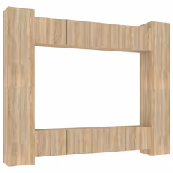 VidaXL 3114232, Bois, Bois, Bois, 800 mm, 8 pièce(s)
