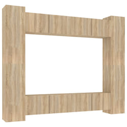 VidaXL 3114232 Support TV et centre de divertissement