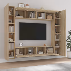 VidaXL 3114232 Support TV et centre de divertissement