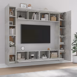 VidaXL 3114233 Support TV et centre de divertissement