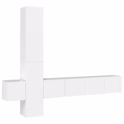 VidaXL 3114246, Blanc, Bois, Bois, 800 mm, 5 pièce(s)