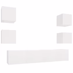 VidaXL 3114254, Blanc, Bois, Bois, 800 mm, 300 mm, 300 mm