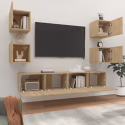 VidaXL 3114256 Support TV et centre de divertissement