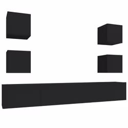 VidaXL 3114263, Noir, Bois, Bois, 1000 mm, 300 mm, 300 mm